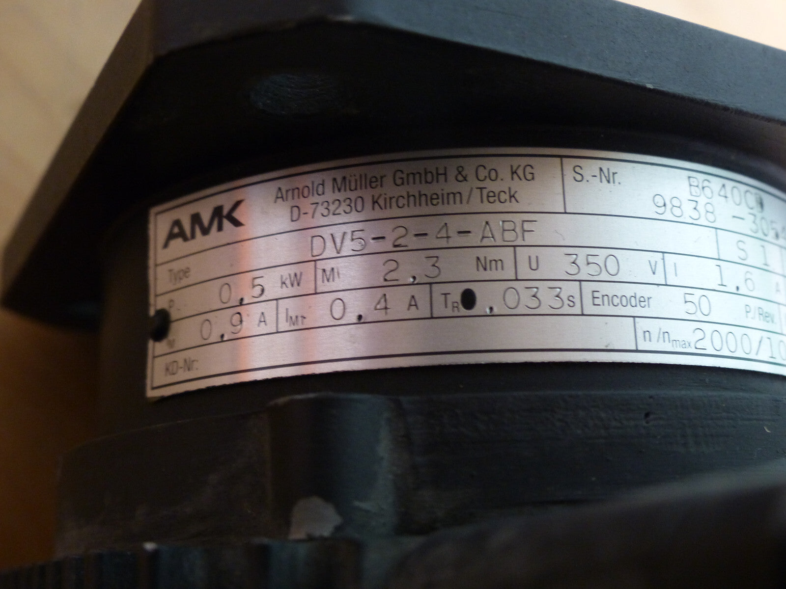 AMK DV5-2-4-ABF Servomotor s.Bilder