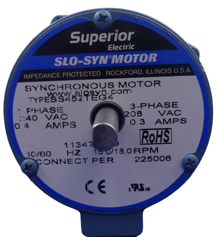 Superior Slectric Slo-Syn  Motor SS452TEG4