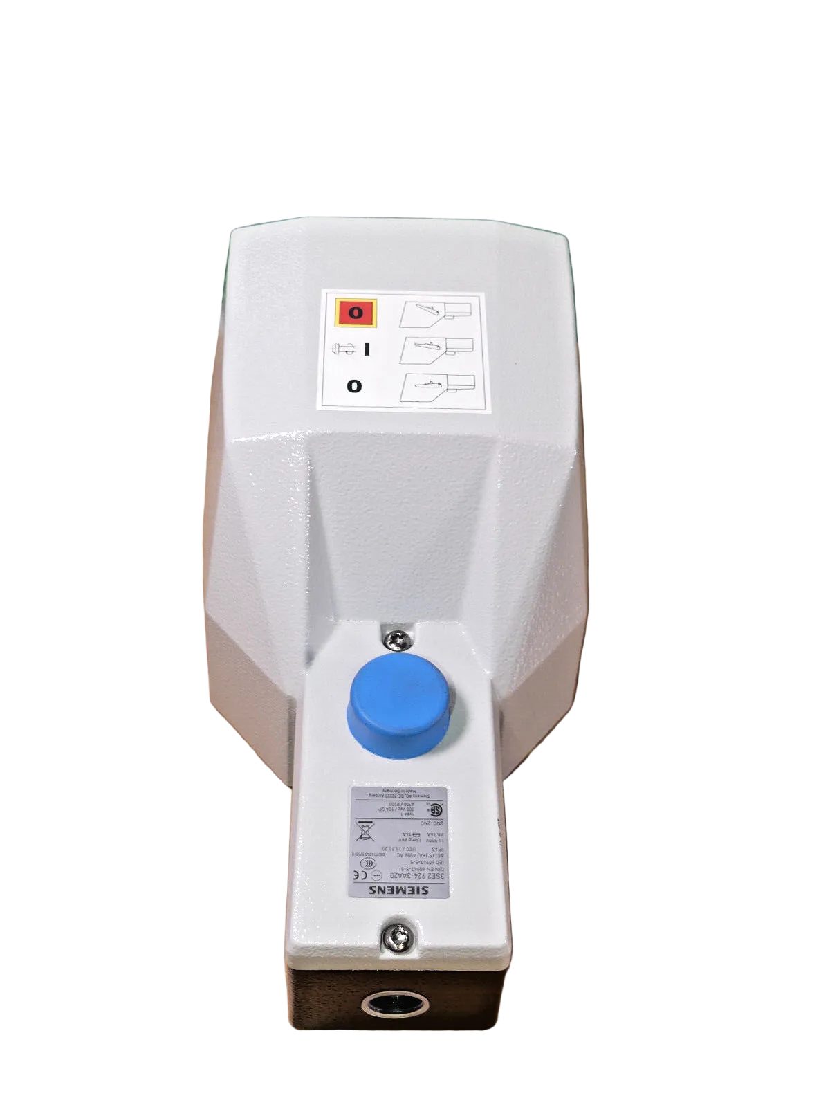 Siemens Dig.Industr. Sicherheits-Fusstaster 3SE2924-3AA20 onhe Verpackung