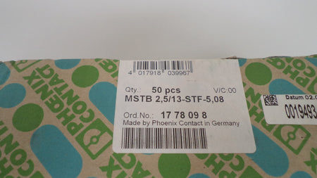 Phoenix Contact MSTB 2,5/13-STF-5,08
