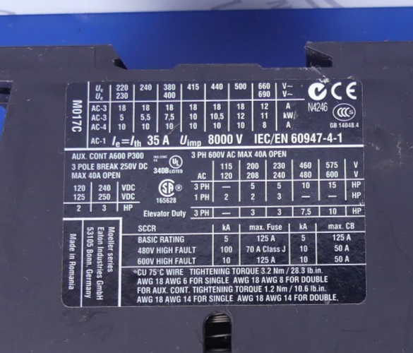 EATON DIL M17-10