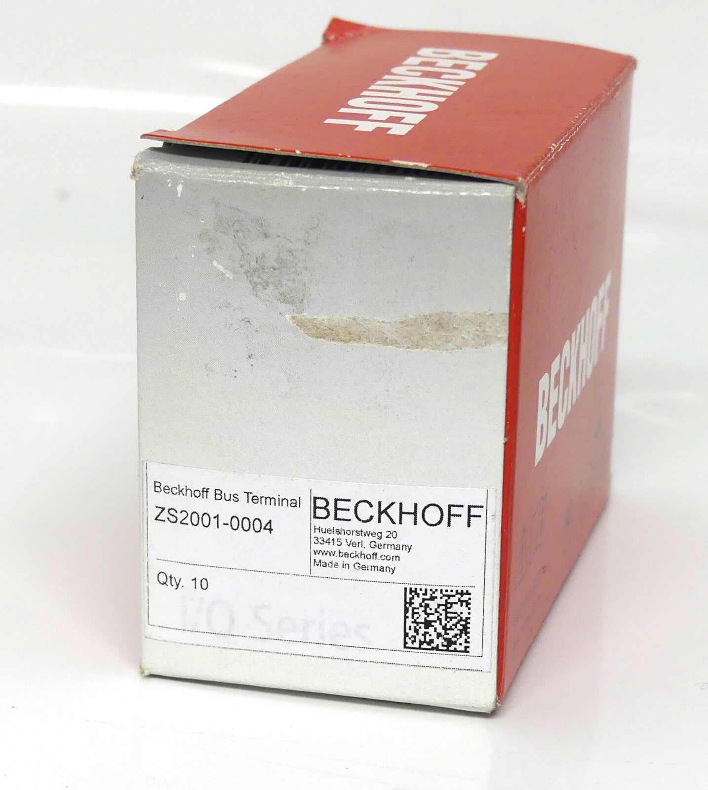 Beckhoff ZS2001-0004 Buchsenleiste mit Federanschluss 3x10 polig mit LED