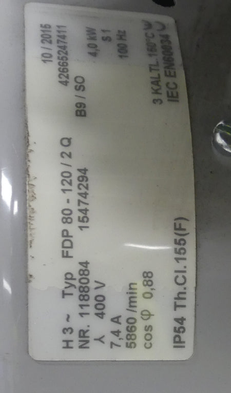Vakuumpump Becker SV 8.190/-400 B.j 2008