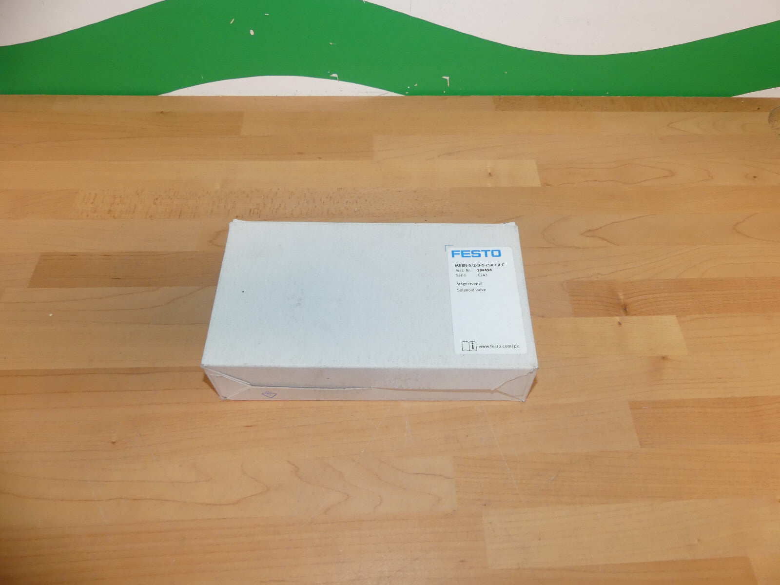 Festo MEBH-5/2-D-1-ZSR-FR-C MEBH5/2D1ZSRFRC 184494 Magnetventil