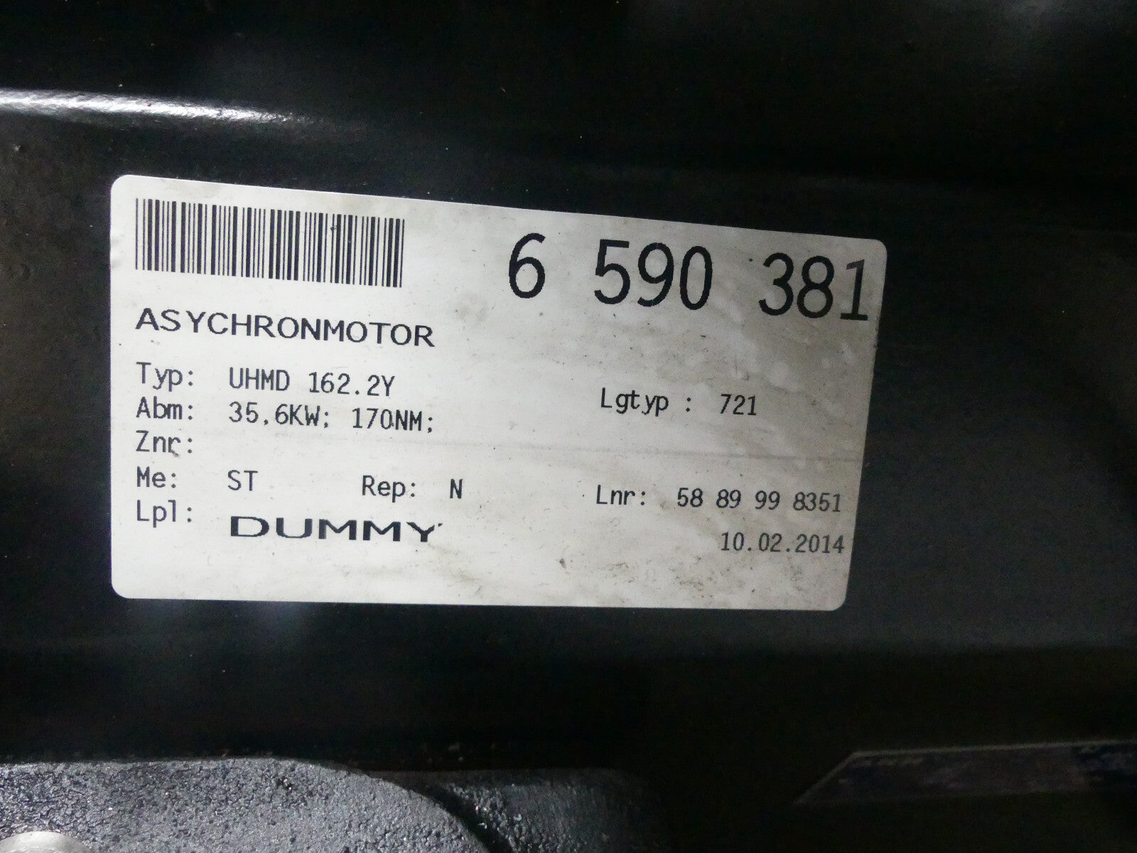 AKH asychron motor UHMD 162 2y-2