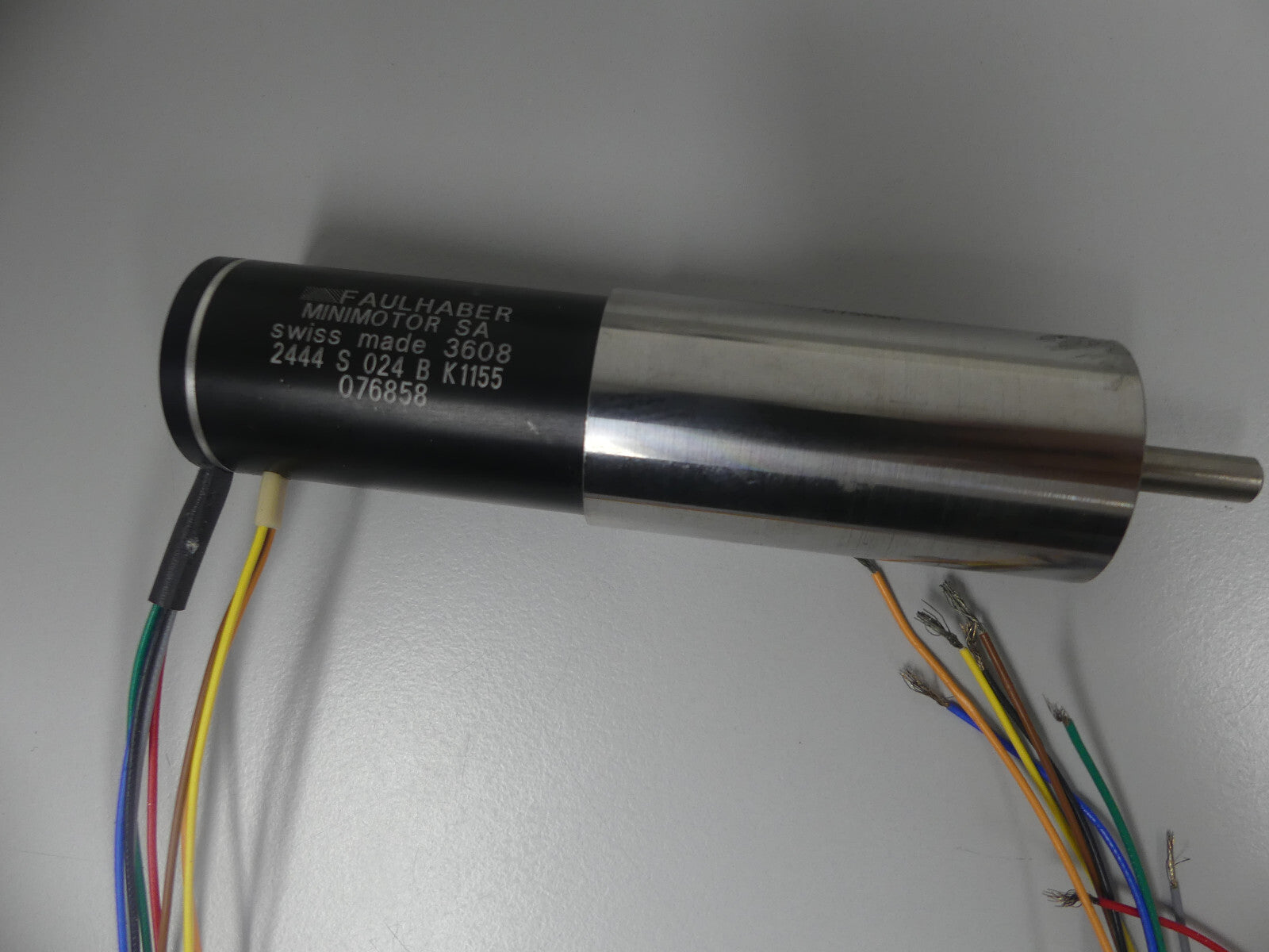 Faulhaber Minimotor SA swiss made 3608 2444 S 024B K1155 076858