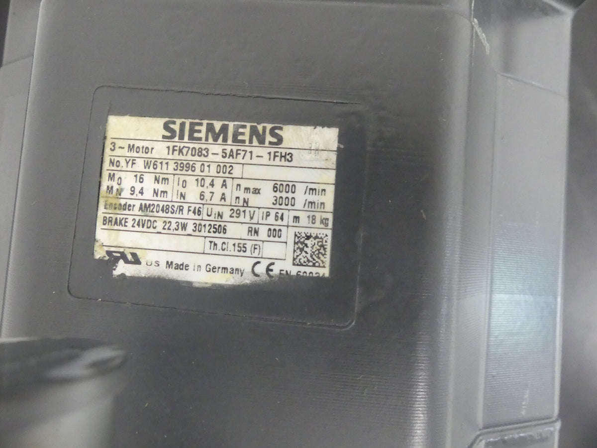 Siemens 1FK7083-5AF71-1FH3