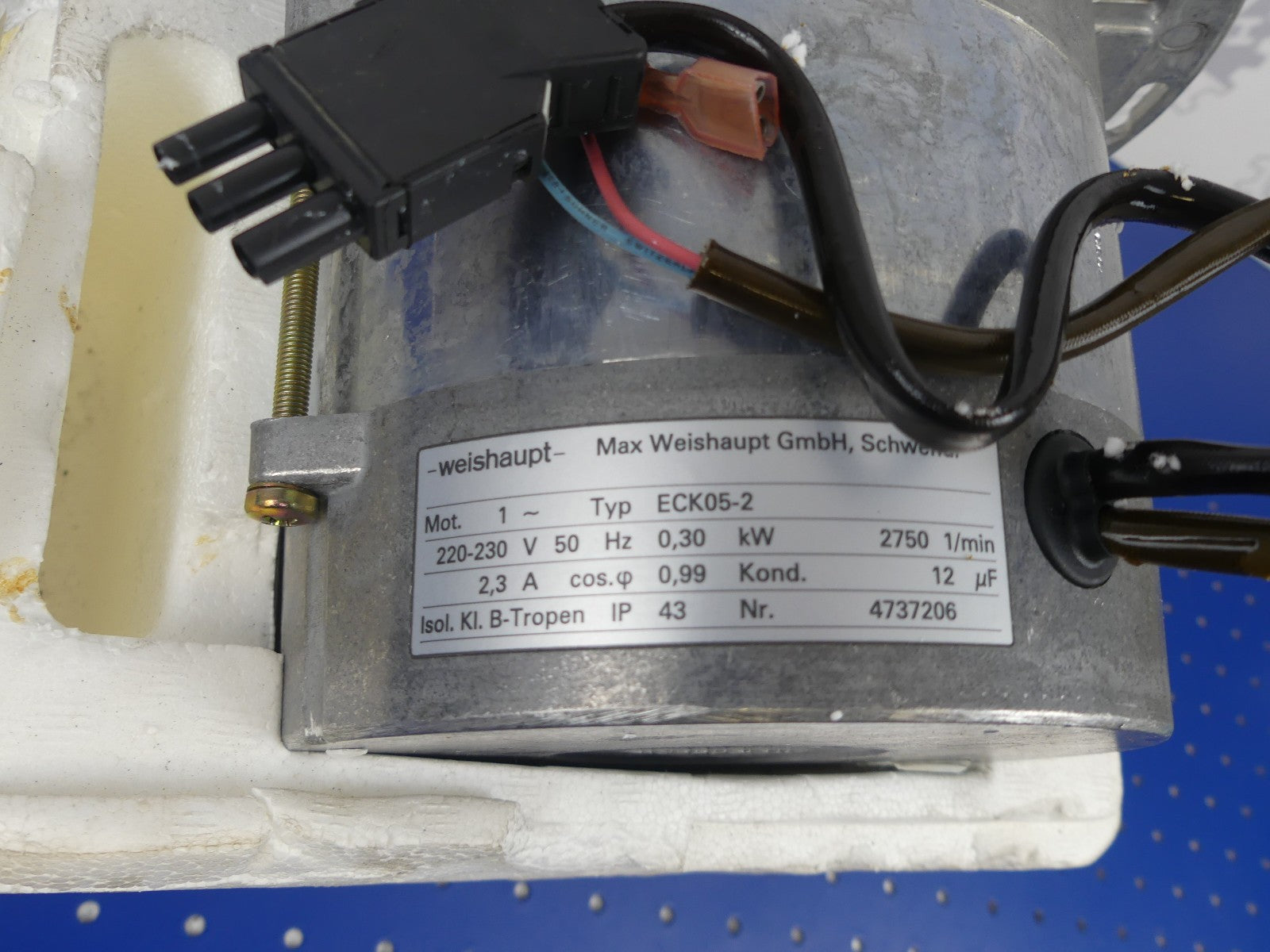 Weishaupt Brennermotor ECK 05-2