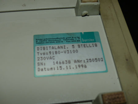 Burster 9180-V3100