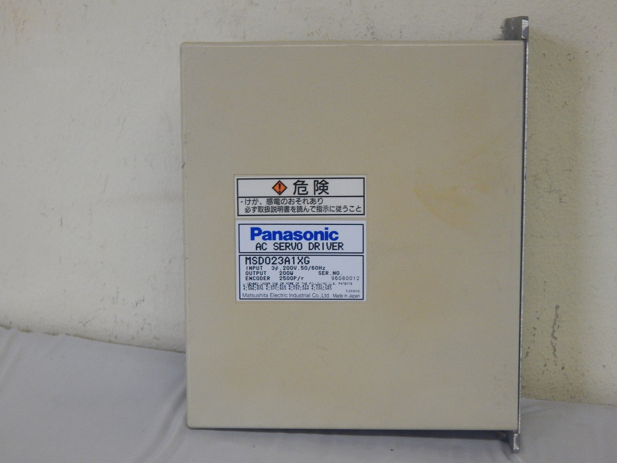 Panasonic AC Servo Driver MSD023A1XG