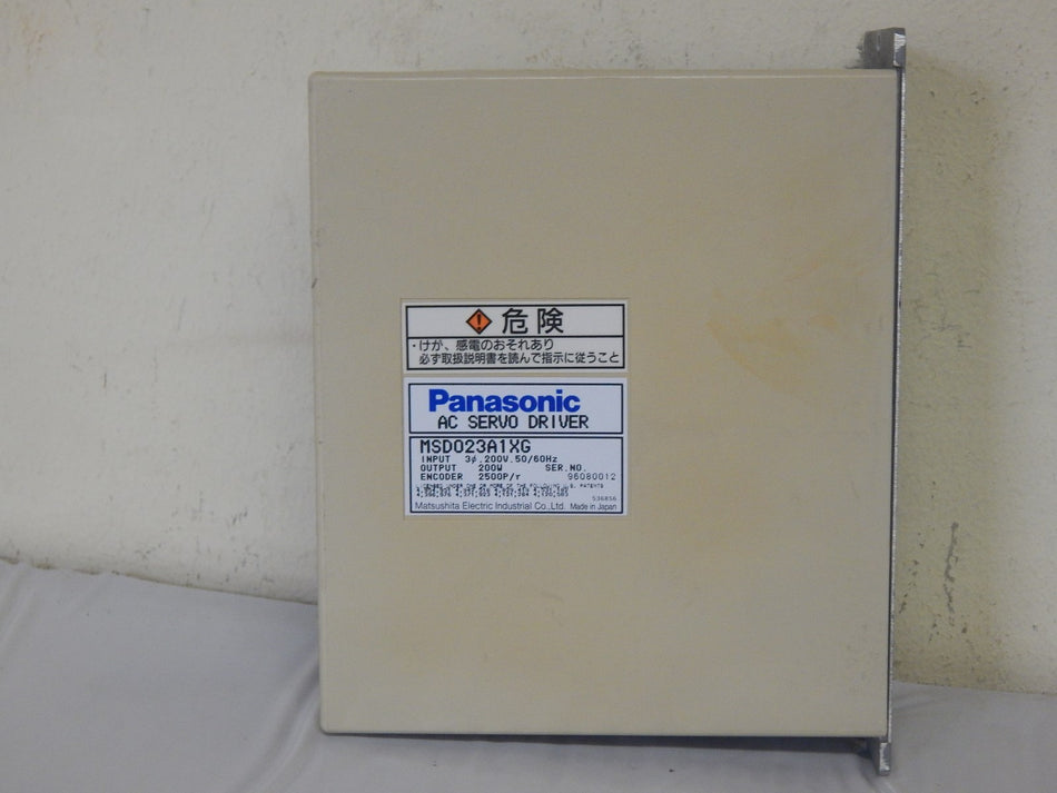 Panasonic AC Servo Driver MSD023A1XG