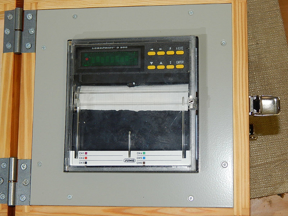 JUMO Punktdrucker Logoprint  C 200  6-Farben-Punktdrucker  mit Betriebsanleitung