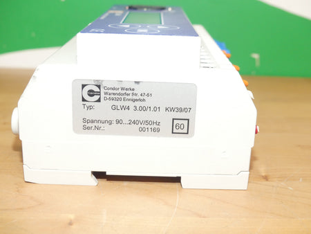 CONDOR Controls & Solutions GLW4 3.00/1.01 Grundlastwechselschaltung