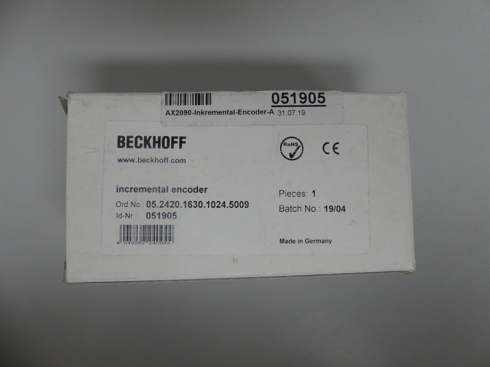 BECKHOFF AX2090 051905