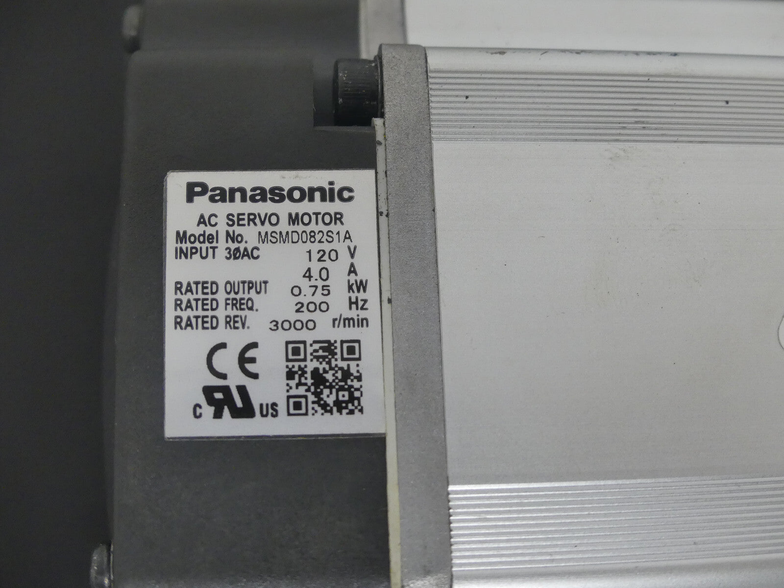 Panasonic ac servo motor MSMD082S1A