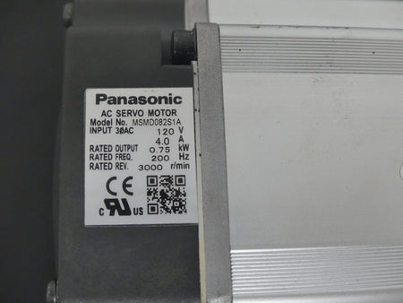 Panasonic ac servo motor MSMD082S1A