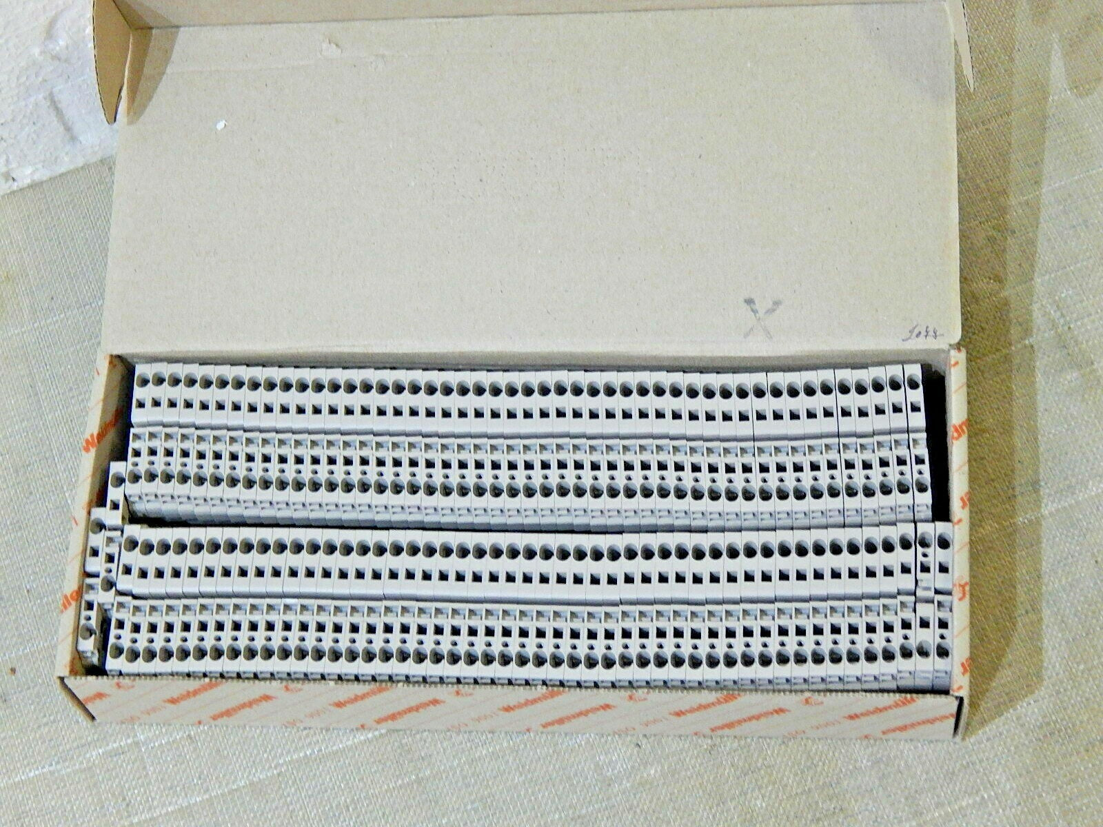  100x Weidmüller (1632050000) ZDU 4  Durchgangsklemme