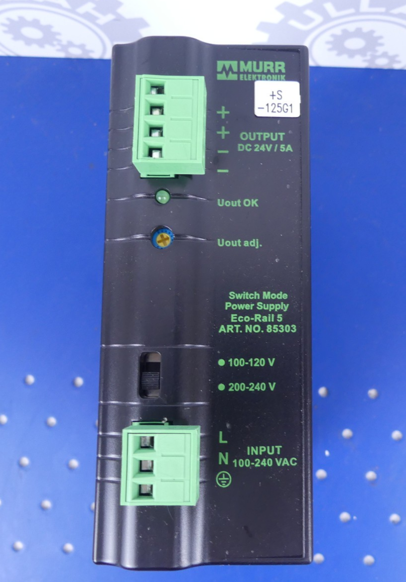 MURR ELEKTRONIK SWITCH MODE POWER SUPPLY Eco-Rail 5-100-240/24
