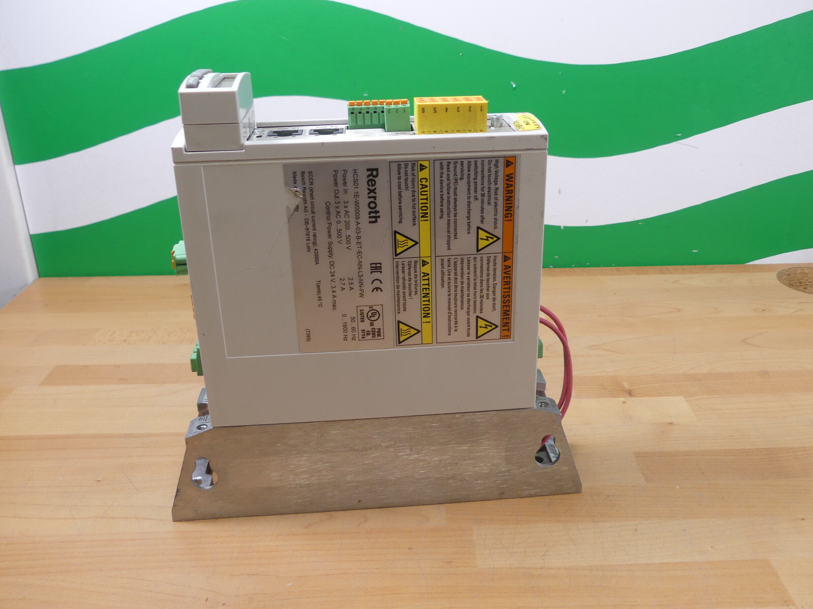 Rexroth IndraDrive R911335596 | HCS01.1E-W0008-A-03-B-ET-EC-NN-L3-NN-FW