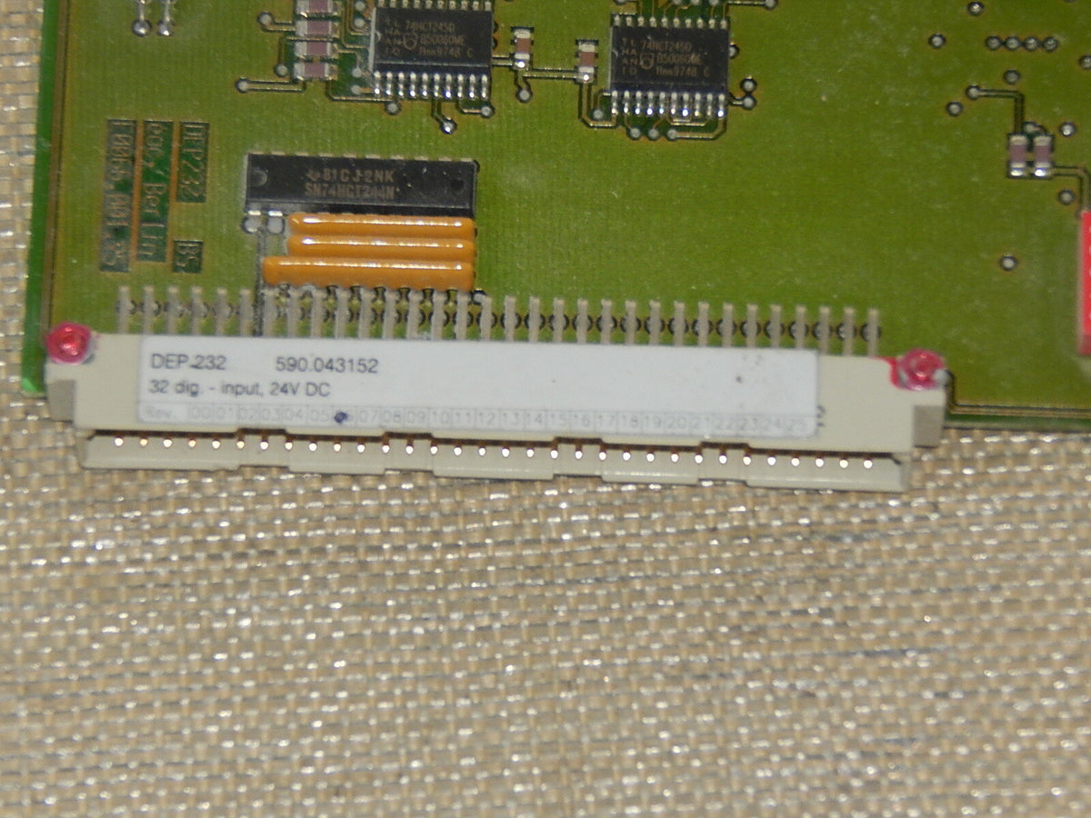  ALSTOM DEP 232 590.043152 32 dig.-input 24V DC used