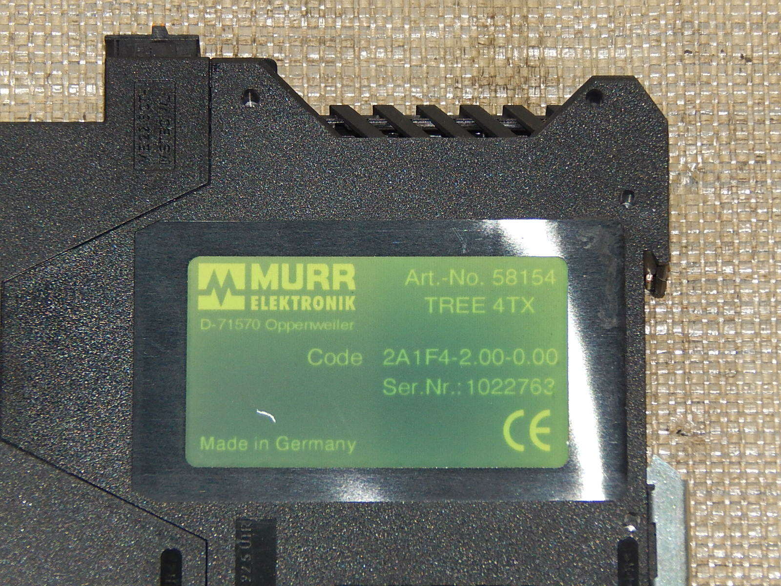 MURR Elektronik  Art.-No.58154  TREE 4TX used
