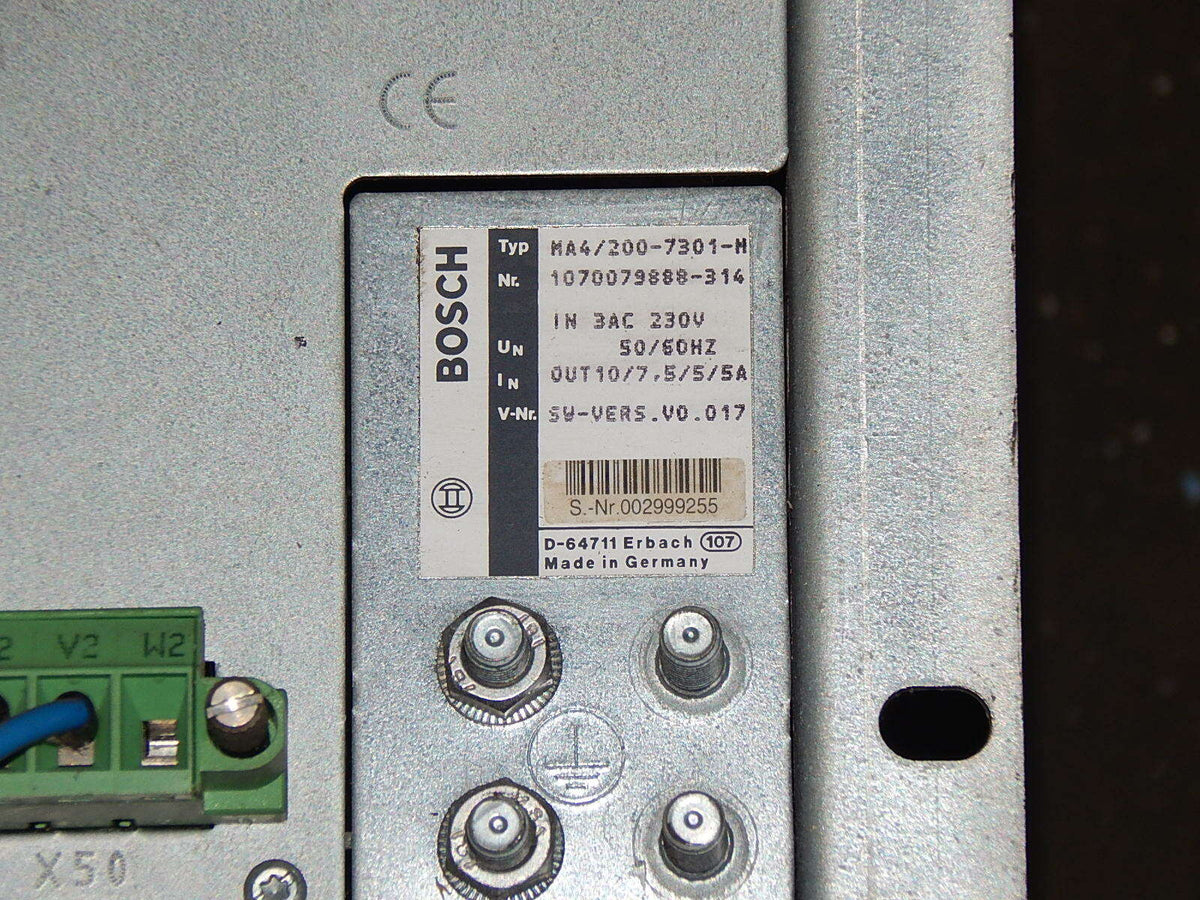 Bosch Schwenkarmroboter SCARA SR8 mit Steuereinheit MA4/200-7301-M Last Max.8KG