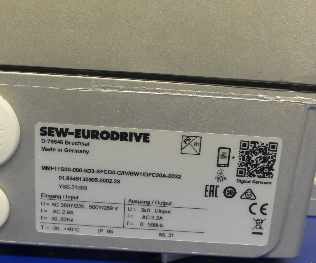 SEW MMF11S00-000-5D3-SFCO0-C/IV/BW1/DFC20A-0032