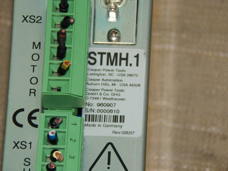  Cooper Power Tools STMH.1  960907 Servo Controller s.Bilder