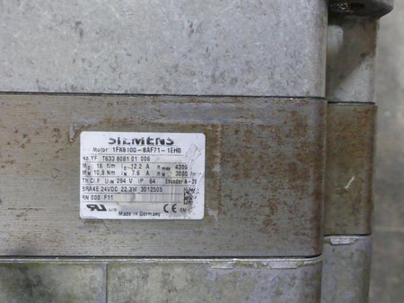 SIEMENS 1FK6100-8AF71-1EH0