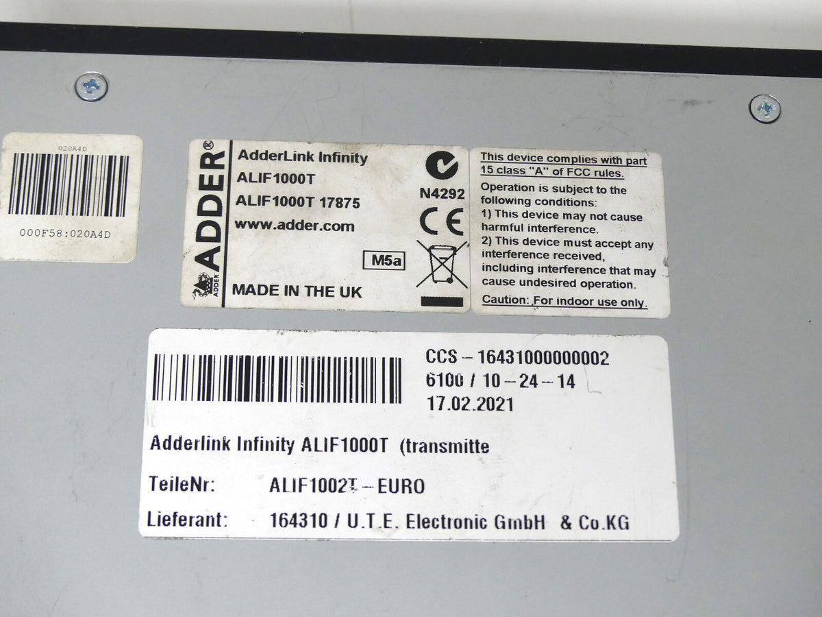 Adder Link Infinity Box ALIF1000T