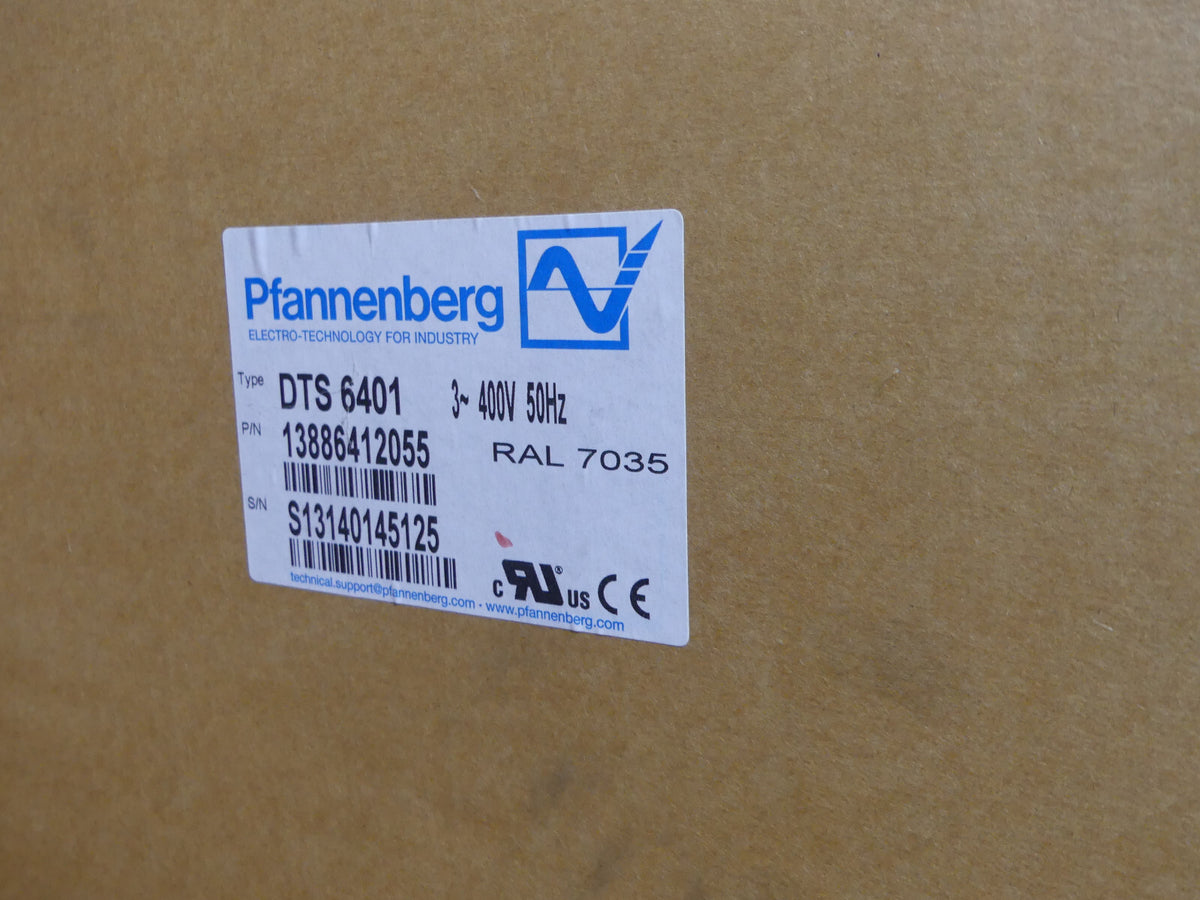 Pfannenberg DTS 6401 1386412055  Kühlgerät Seitenanbaugerät Standardkühlger