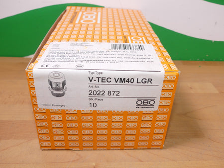 10 stk. OBO BETTERMANN V-TEC VM40 LGR