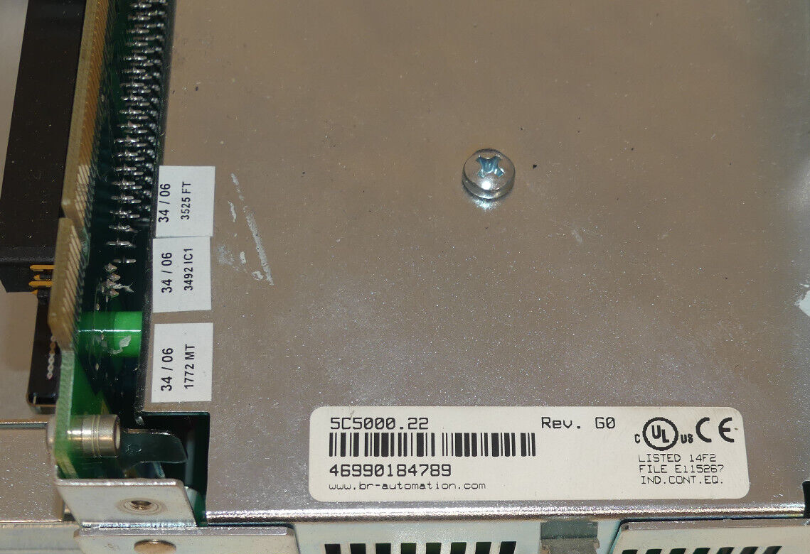 B&R Automation 5C5000.22 Rev.G0