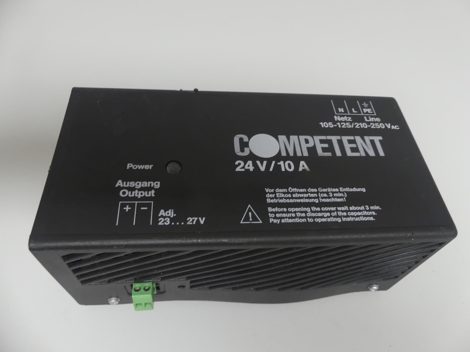 Ammon & Schulze Electronic Netzteil Competent 24V/10A EL5000-10
