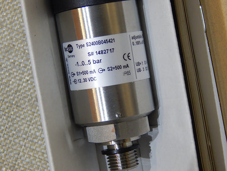 TecSIS Elektronischer Druckschalter  -1...0..5  barTyp S2400B045421 New