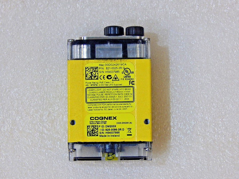 Cognex  DM200X  825-0096-3R D  scanner, used, 