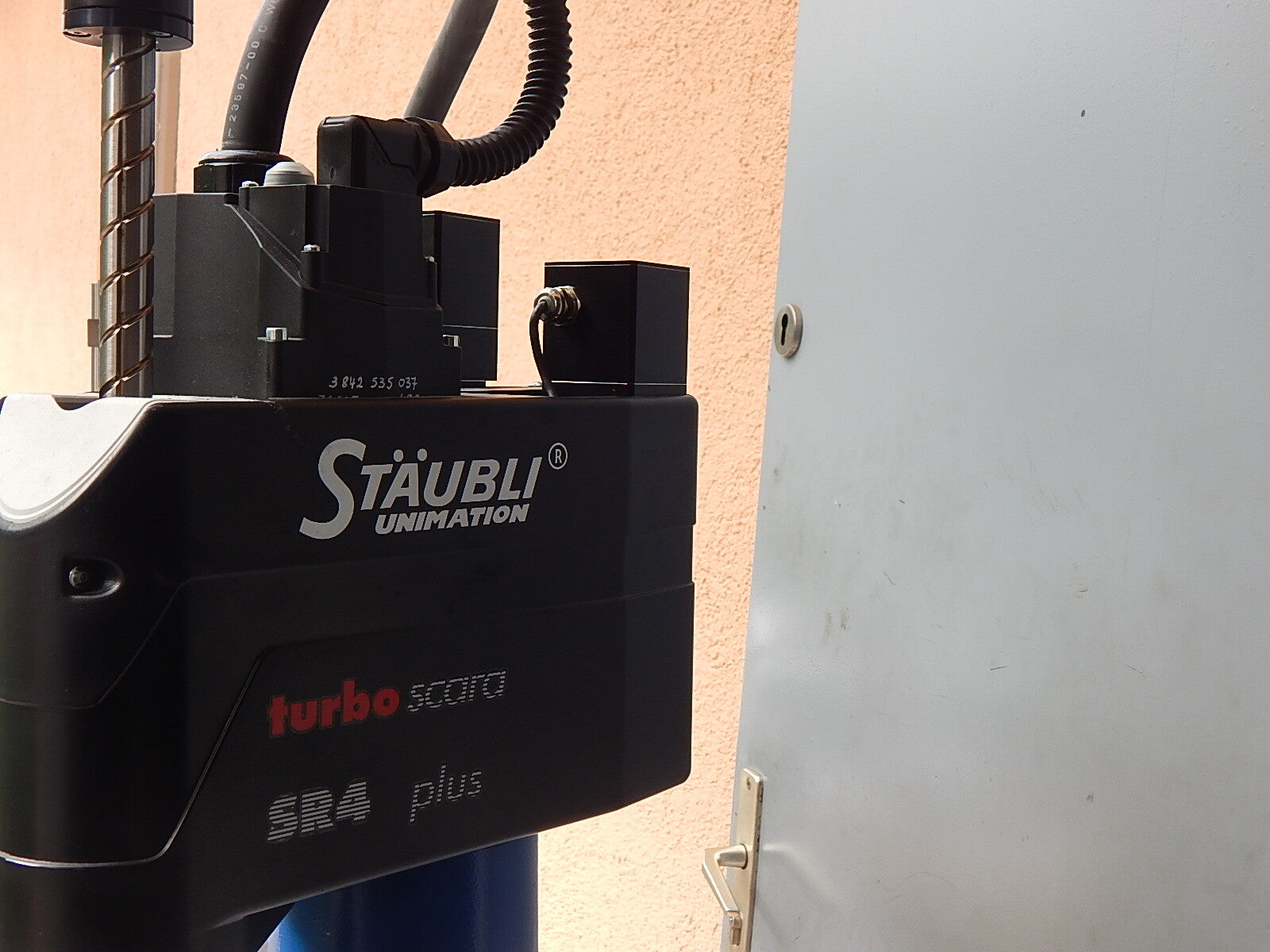  Stäubli Schwenkarmroboter turbo SCARA SR4 plus Steuereinheit 