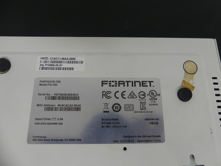 Fortinet Fortigate 70D FG-70D