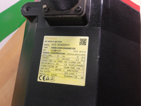 Fanuc A06B-0269-B400#0100 AC Servomotor