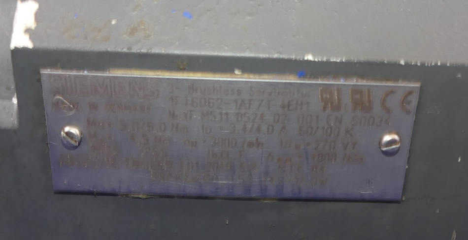 SIEMENS 1FT6062-1AF71-4EH1