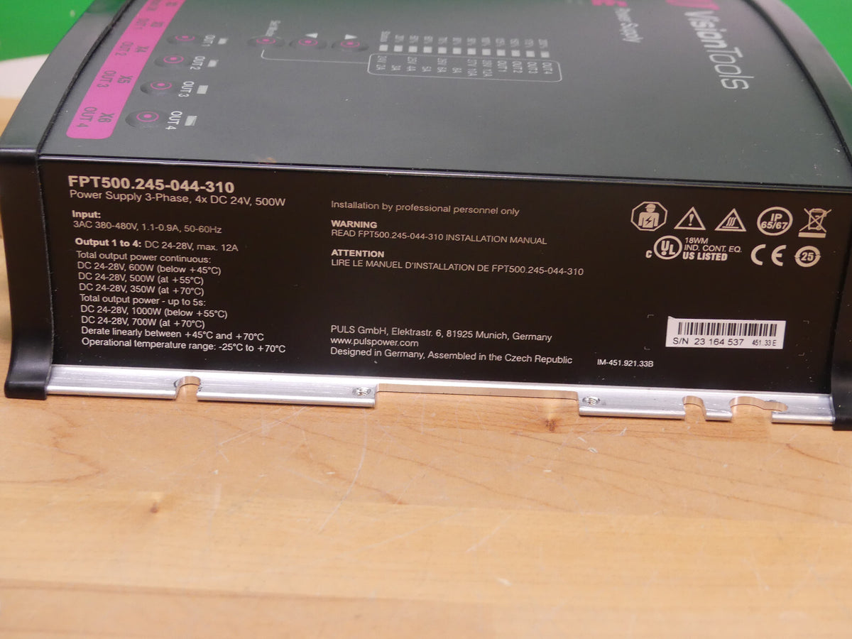 vision tools power supply  FPT500.245-044-310