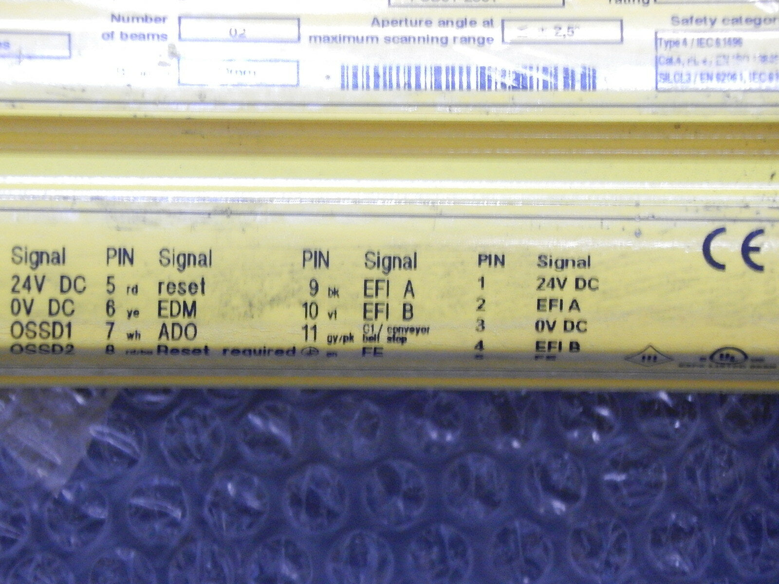 Sick Lichtschranke M40Z-025003TB0 Mehrstrahl-Lichtschranken 1200128 Used