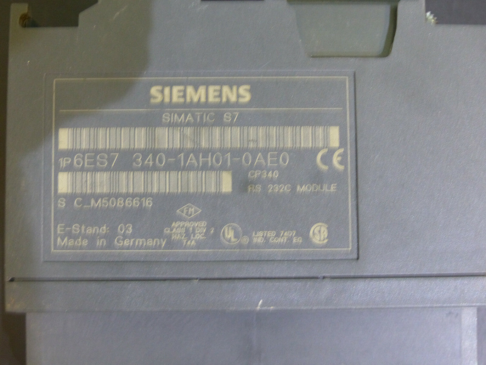 Siemens 340-1AH01-0AE0