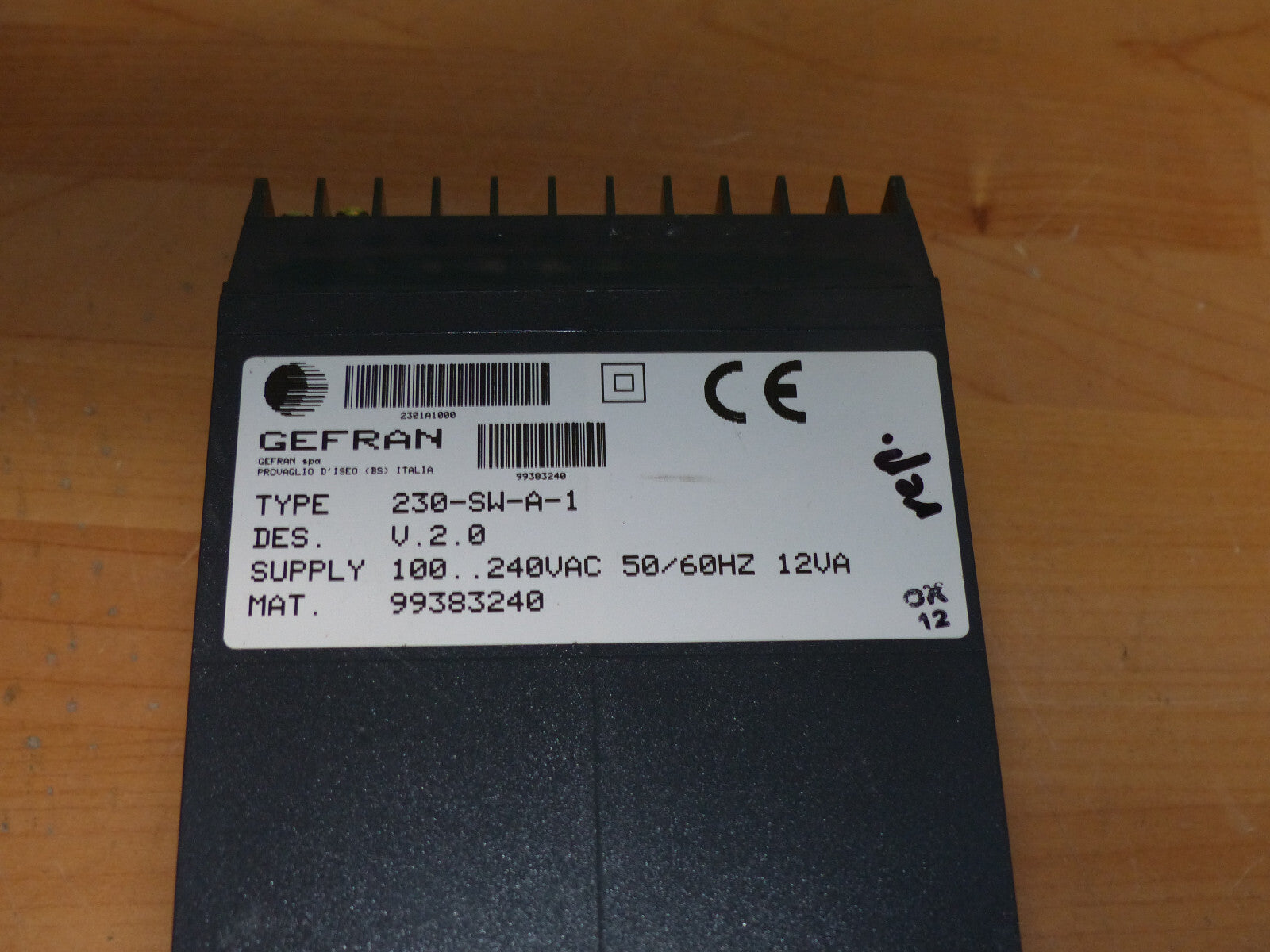 GEFRAN 230-SW-A-1 used s.Bilder