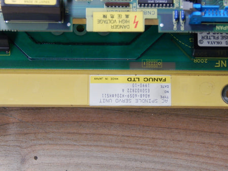 Fanuc AC Spindel Servo Unit //A06B-6059-H206 #H511  // Used