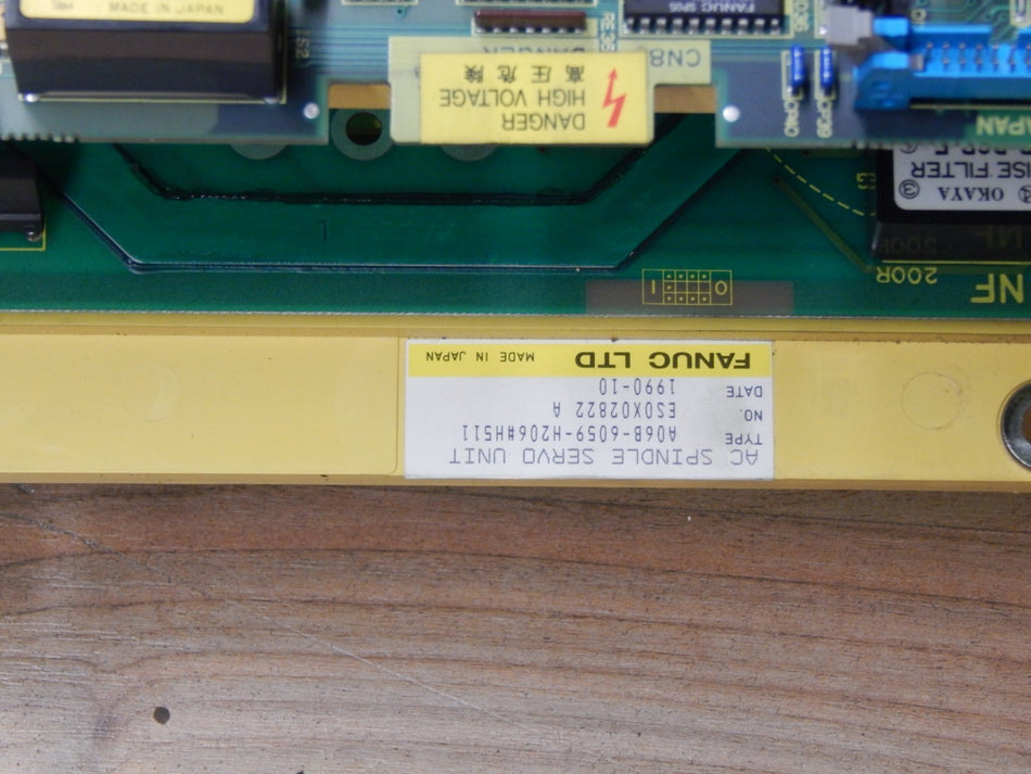 Fanuc AC Spindel Servo Unit //A06B-6059-H206 #H511  // Used