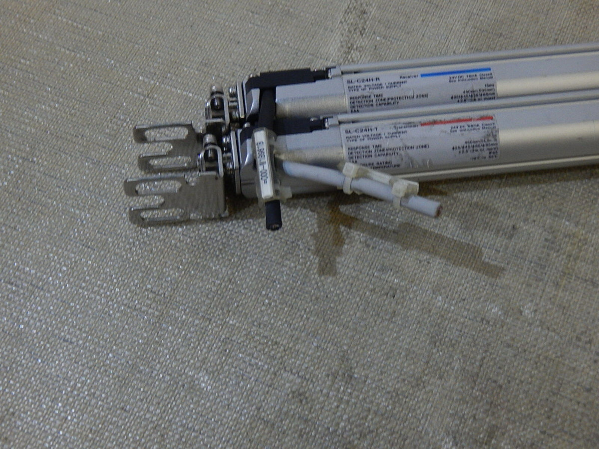  Keyence SL-C24H-T & SL-C24H-R Licht Vorhang Sender & Empfänger used