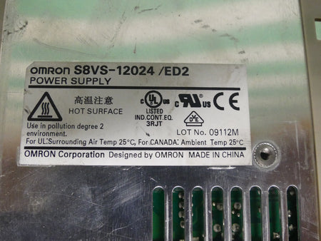 Omron S8VS-12024/ED2 Power Supply
