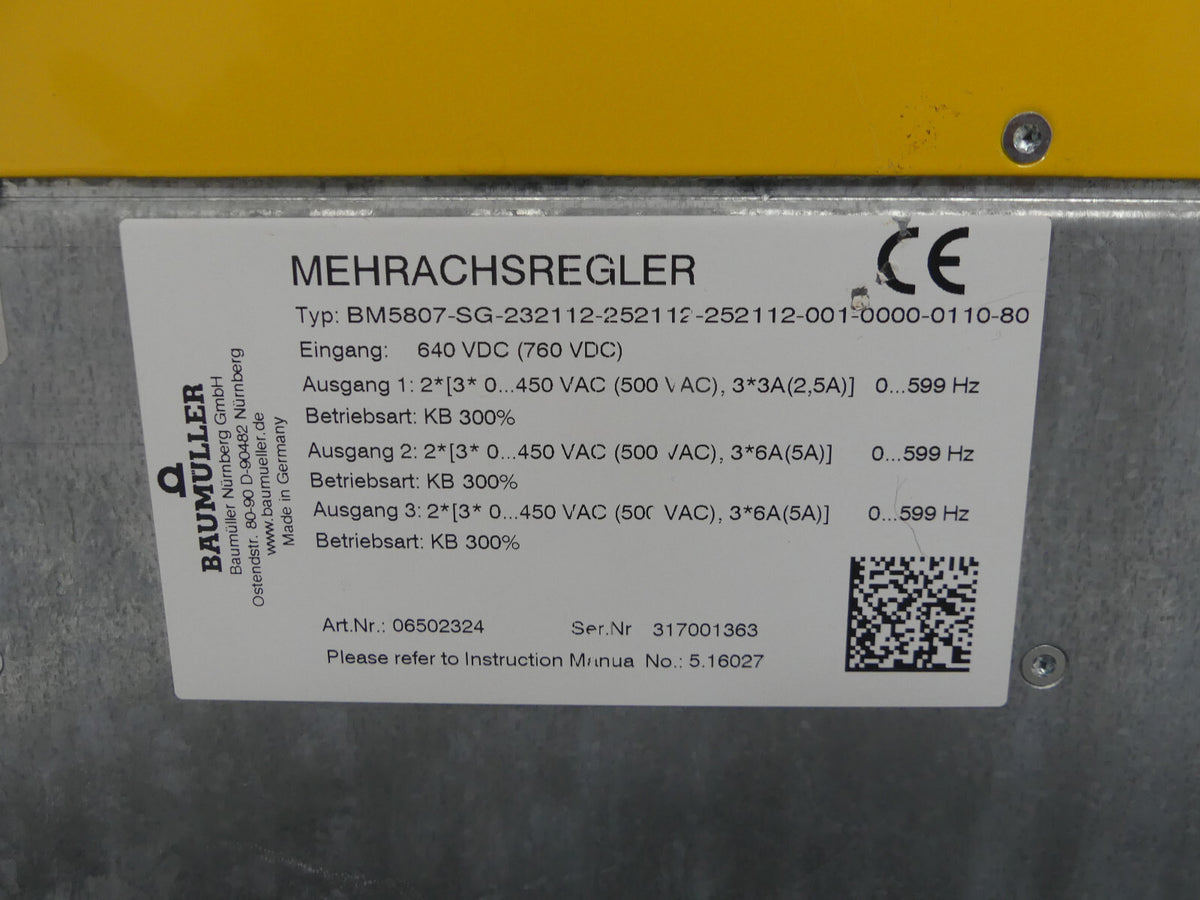maumuller bm5807-sg-232112-252112-252112-001-0000-0110-80