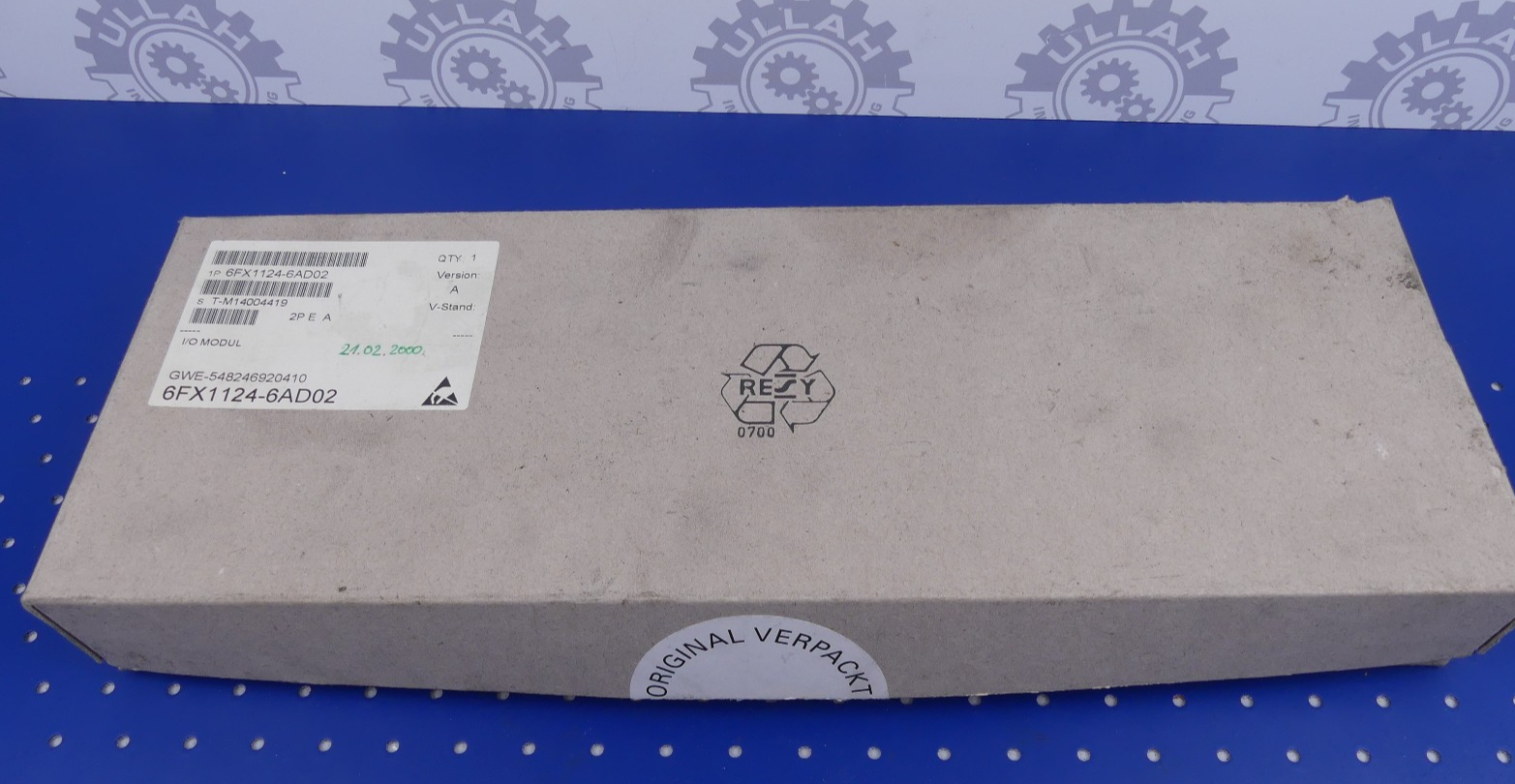 Siemens Sinumerik I/O Modul 6FX1 124-6AD02